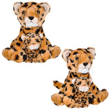 Cheetah Plush Birth Of Life Plush Set