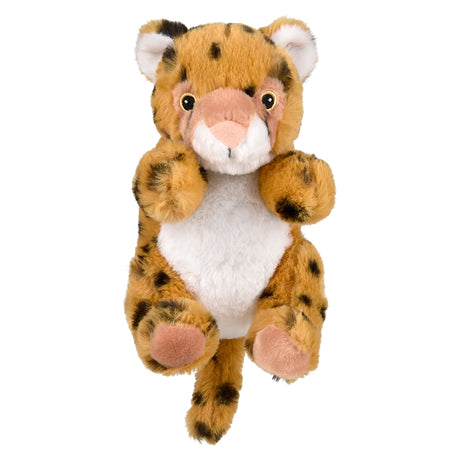 Plush Cheetah Cradle Cubbies 8"