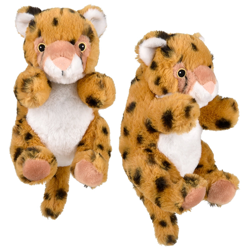 Plush Cheetah Cradle Cubbies 8"