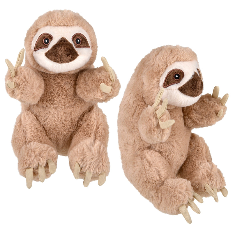 Plush Sloth Cradle Cubbies 8"