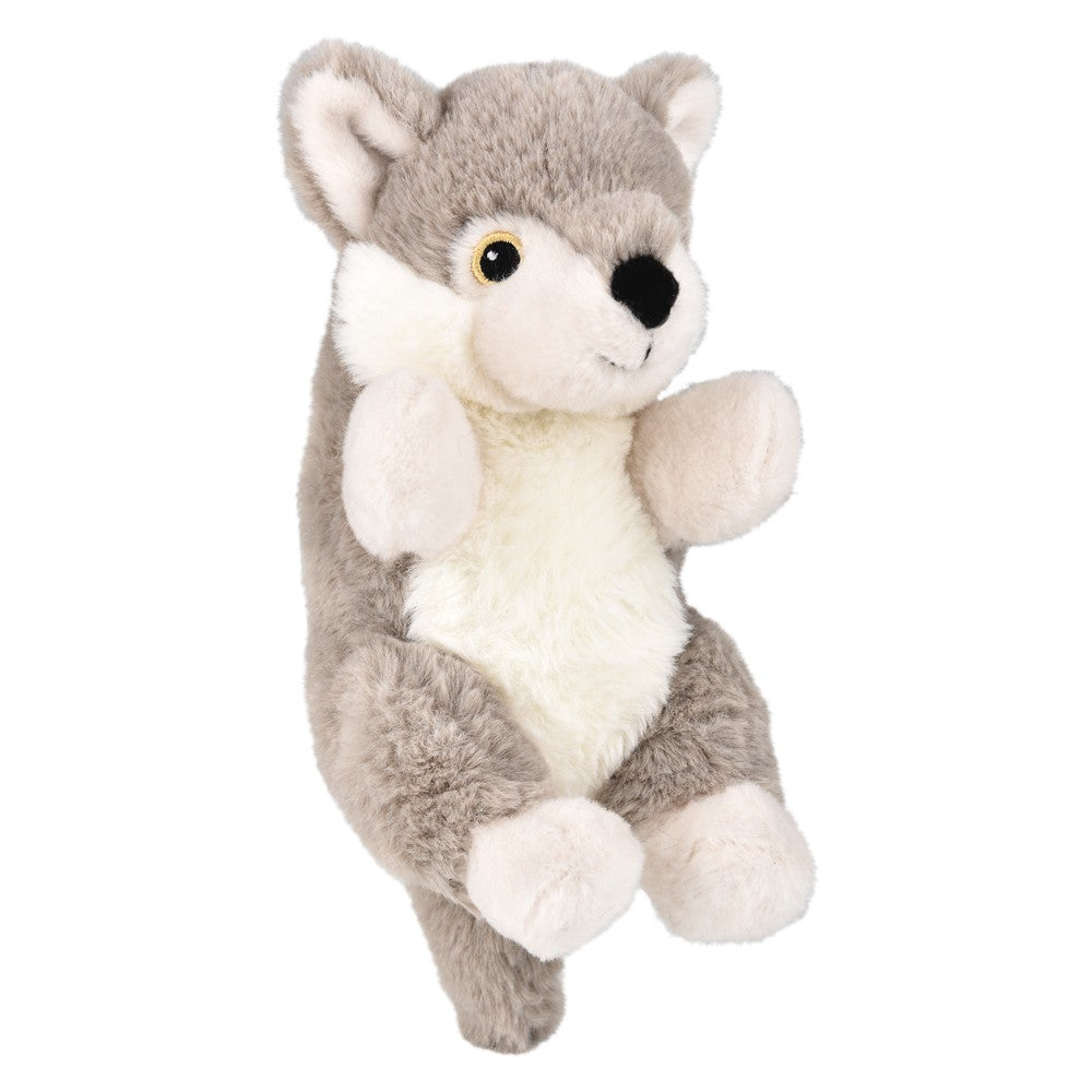 Plush Wolf Cradle Cubbies (8 in)