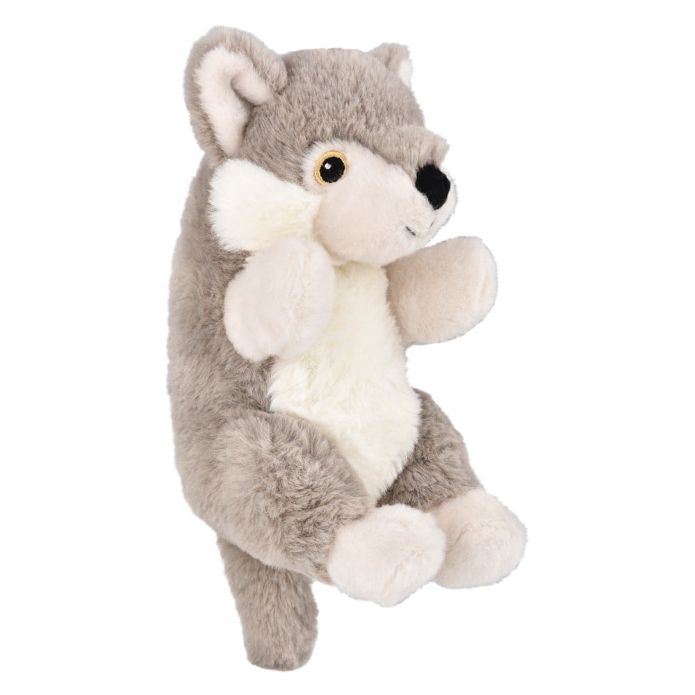 Plush Wolf Cradle Cubbies (8 in)
