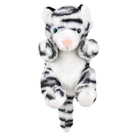 Plush White Tiger Cradle Cubbies (1 PC)