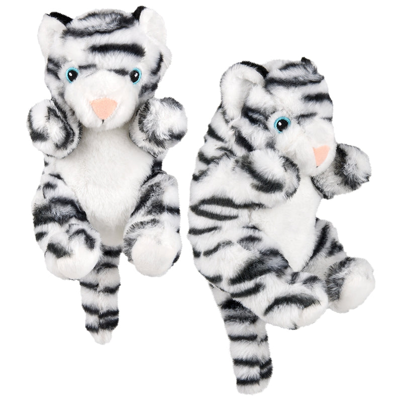 Plush White Tiger Cradle Cubbies (1 PC)