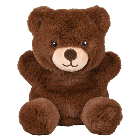 Plush Brown Bear Clutch Crew