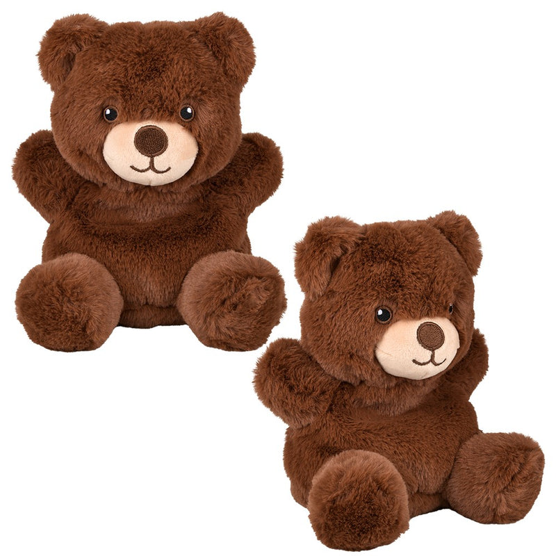 Plush Brown Bear Clutch Crew