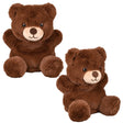 Plush Brown Bear Clutch Crew