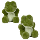 Plush Crocodile Clutch Crew 7"