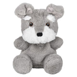 Plush Schnauzer Toy 7" Clutch Crew