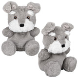 Plush Schnauzer Toy 7" Clutch Crew