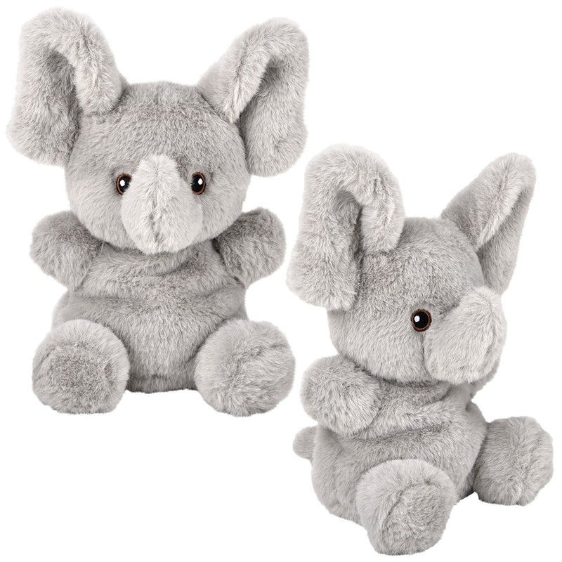 Plush Elephant 7" Clutch Crew Elephant