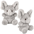 Plush Elephant 7" Clutch Crew Elephant