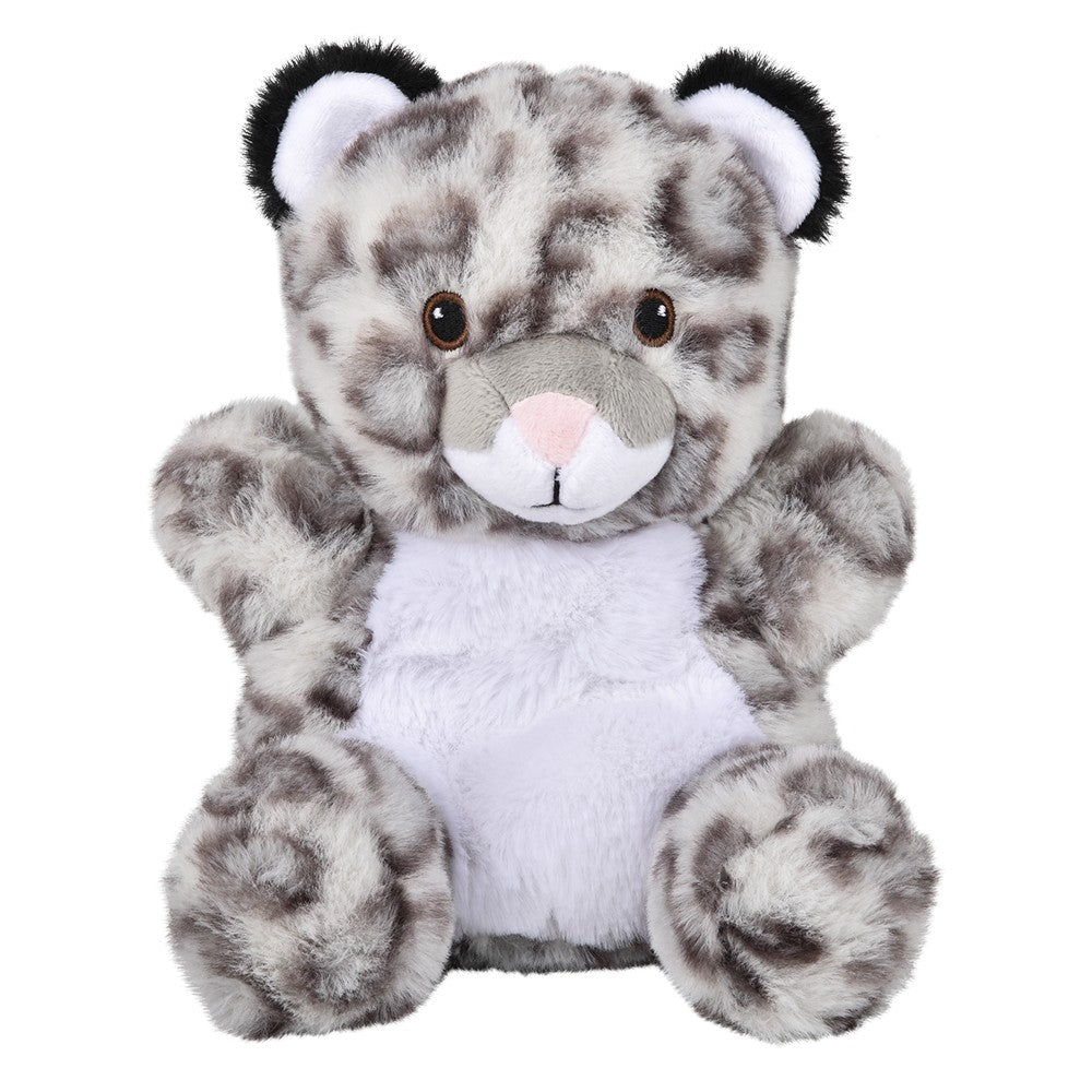 Plush Snow Leopard Clutch Crew
