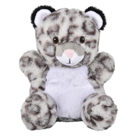 Plush Snow Leopard Clutch Crew
