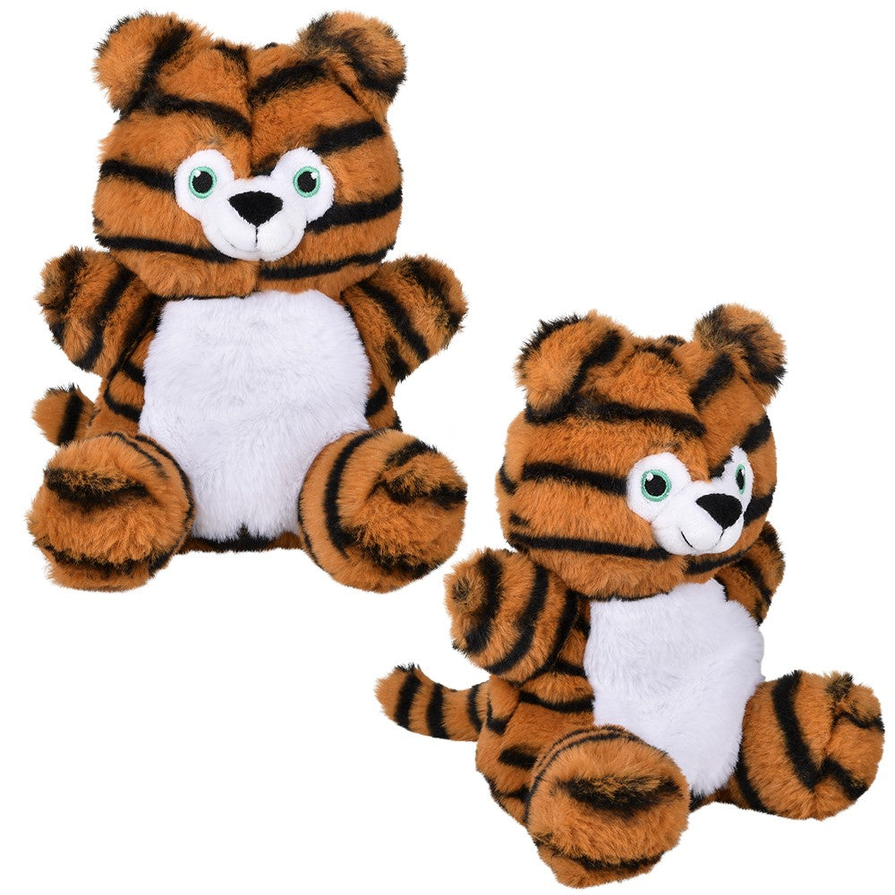 Plush Tiger Clutch Crew 7"