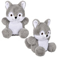 Plush Wolf 7" Clutch Crew Wolf