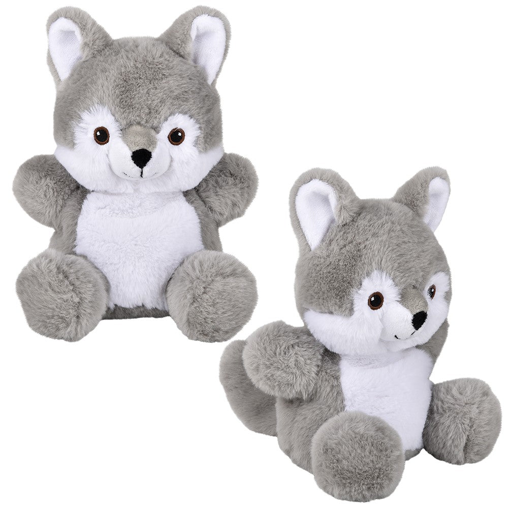 Plush Wolf 7" Clutch Crew Wolf