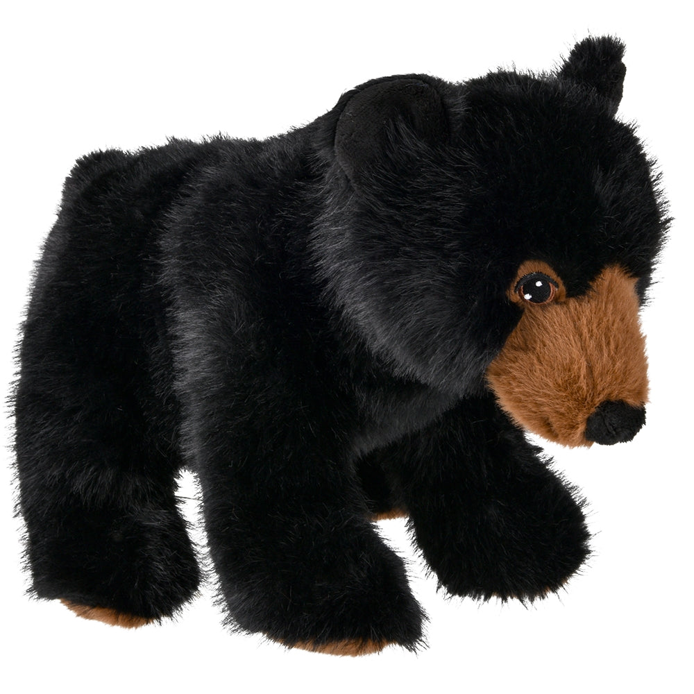 Black Bear Plush 12" Animal Den