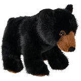 Black Bear Plush 12" Animal Den