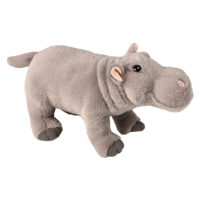 Stuffed Hippo Plush 12"