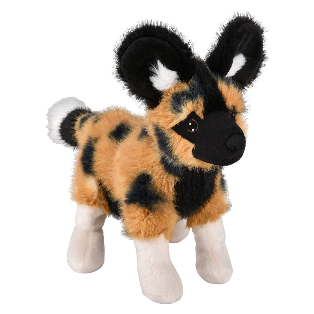 Plush Painted Dog Stuffed Animal
