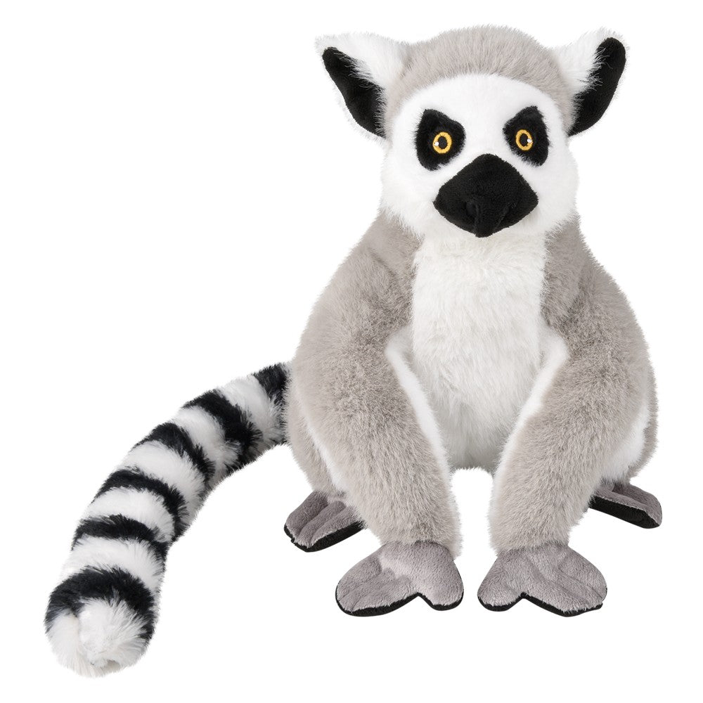 Lemur Plush Toy 11" Animal Den Ring Tail Lemur