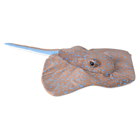 Plush Animal Den Blue Spotted 25"