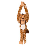 Hanging Monkey Giraffe Plush (27.5 in.)