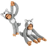 Hanging Monkey Wolf Costume Plush (1 PC)