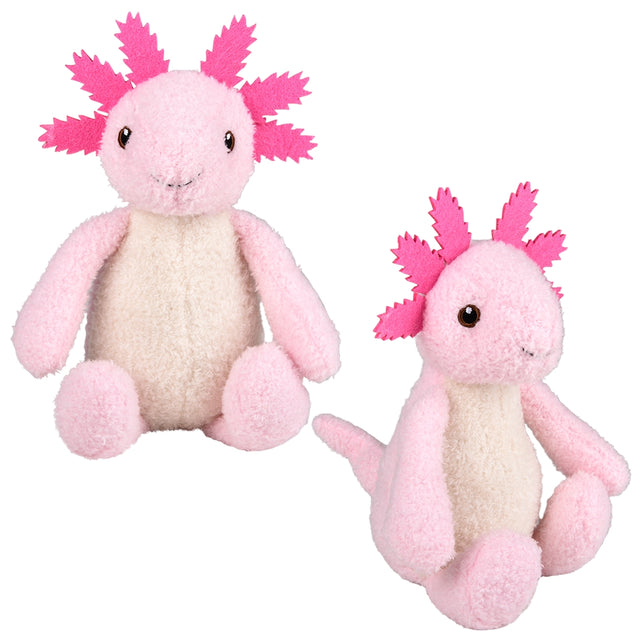 Axolotl Plush Earth Safe Scruffy 8"