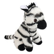 Plush Zebra Stuffed Animal 6" Earth Safe Zebra