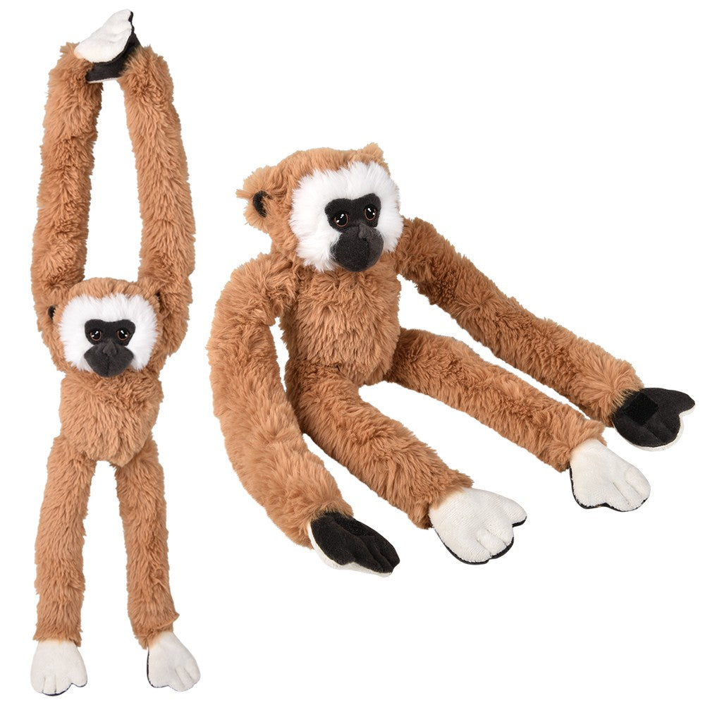Plush Gibbon Extend-A-Pull Toy (1 PC)