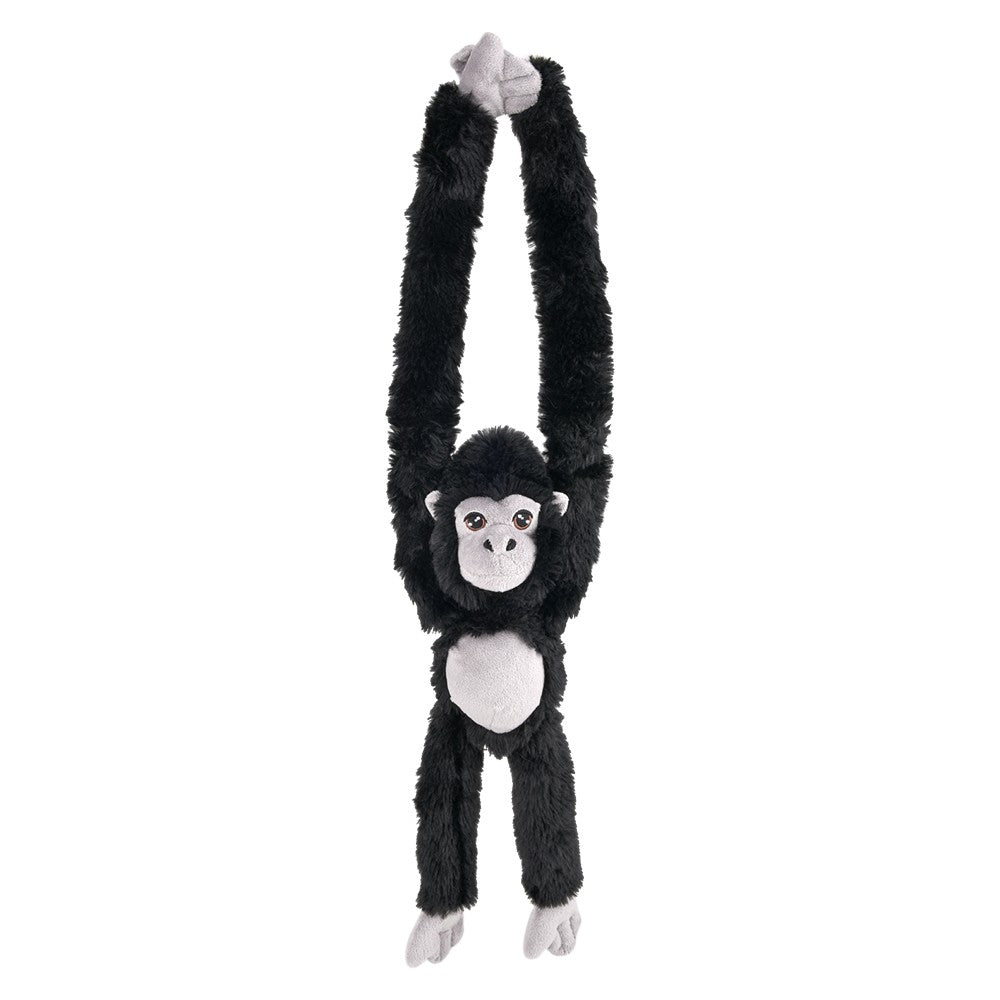 Plush Gorilla Hanging Toy 28" Earth Safe Extend-A-Pull