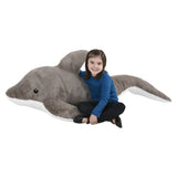 Giant Eco Dolphin Plush (60")