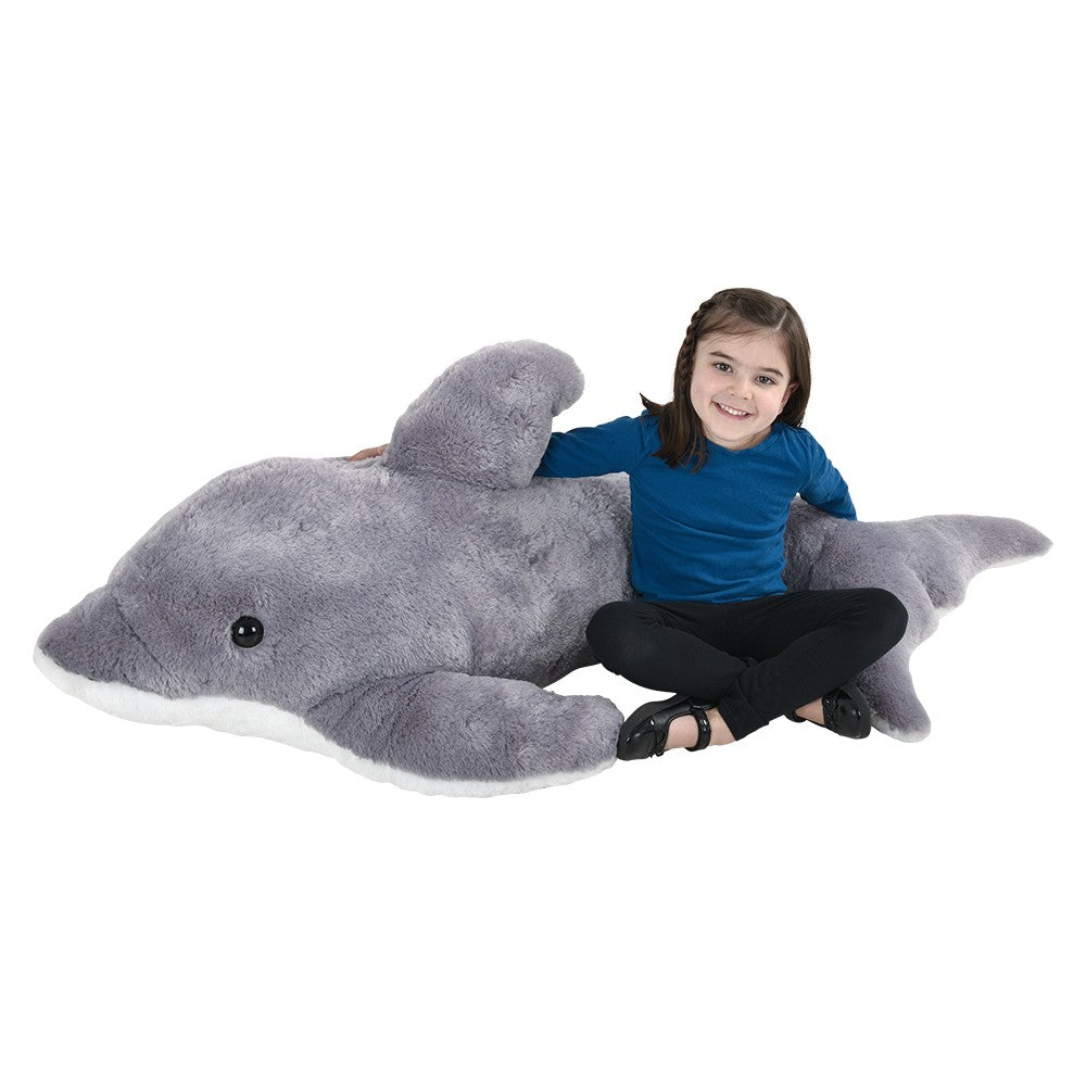 Giant Dolphin Plush 60"