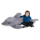 Giant Dolphin Plush 60"