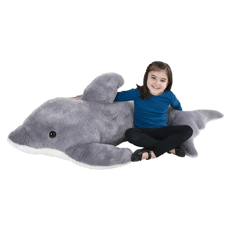 Giant Dolphin Plush 60"