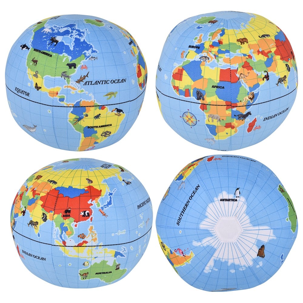 Plush Globe Ball (1 PC)
