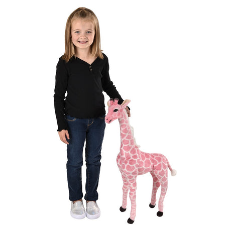 Pink Giraffe Plush (1 PC)