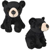 Black Bear Plush 5" Buttersoft Small World