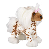 Plush Standing Chinese Crested Dog (1 PC)