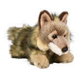 Plush Laying Wolf (1 PC)