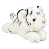 White Tiger Plush Laying 9.5"
