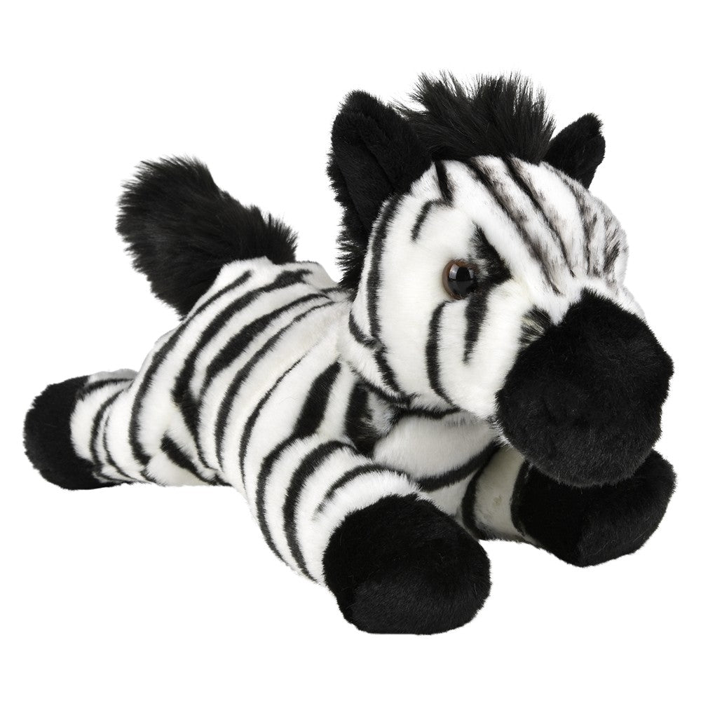 Plush Laying Zebra (1 PC)