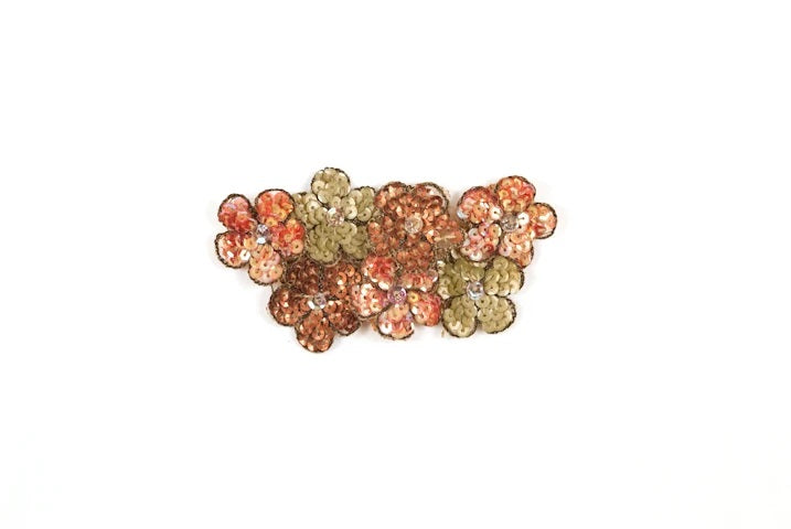 Flower Sequins Applique Patch