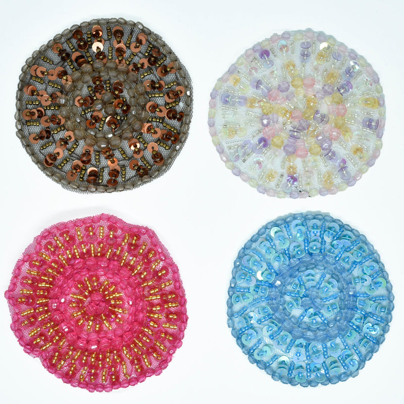 Beaded Sequins Patch 3.50"