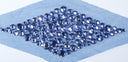 Beaded Mesh Applique Diamond 10 x 4