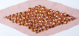 Beaded Mesh Applique Diamond 10 x 4