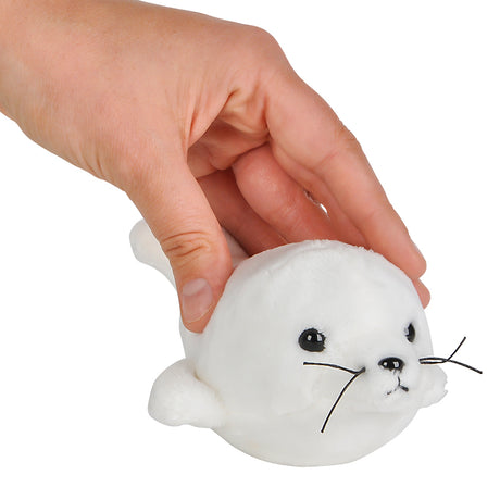 Plush Harp Seal Toy 3.5"