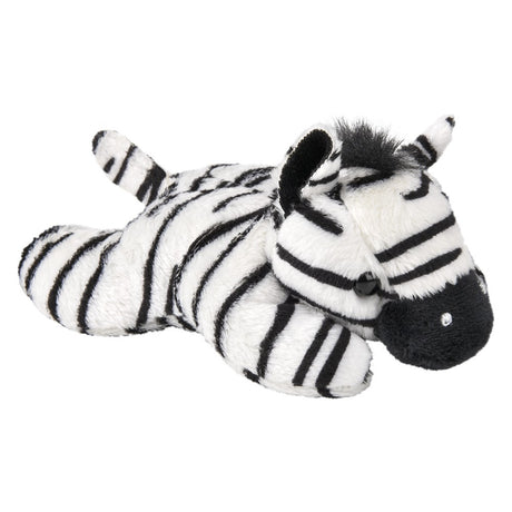 Plush Zebra Toy 3.5" Mighty Mights Zebra